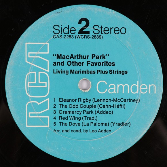 Living Marimbas Plus Strings – MacArthur Park And Other Favorites - 12" Vinyl LP - Picture 6 of 8